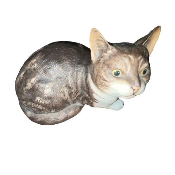 Vintage Limited Edition Fascination by Eric Tenley fine porcelain cat kitty - Picture 1 of 8